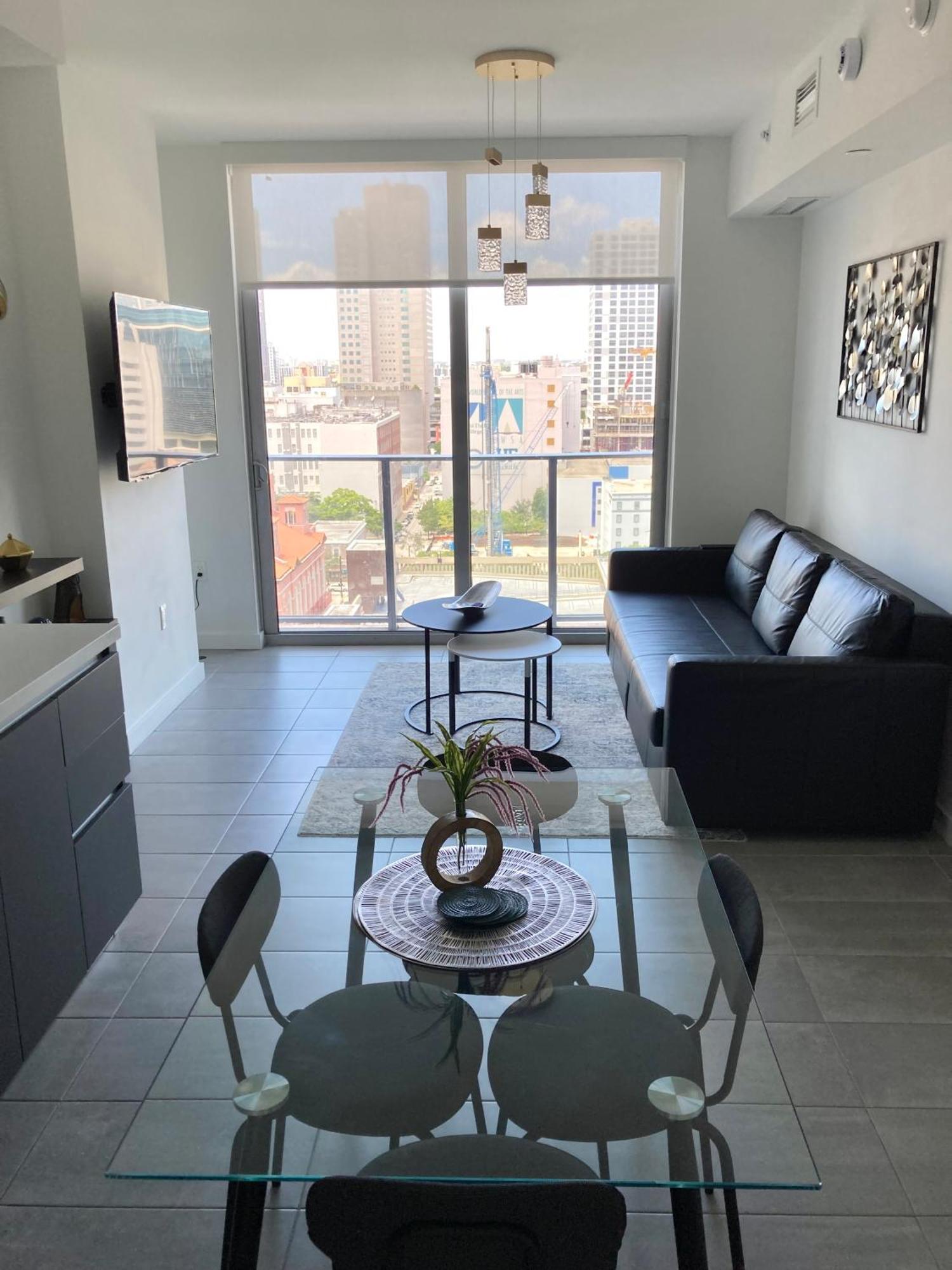 Brand New Modern 1 Bedroom Unit Downtown Miami Ngoại thất bức ảnh