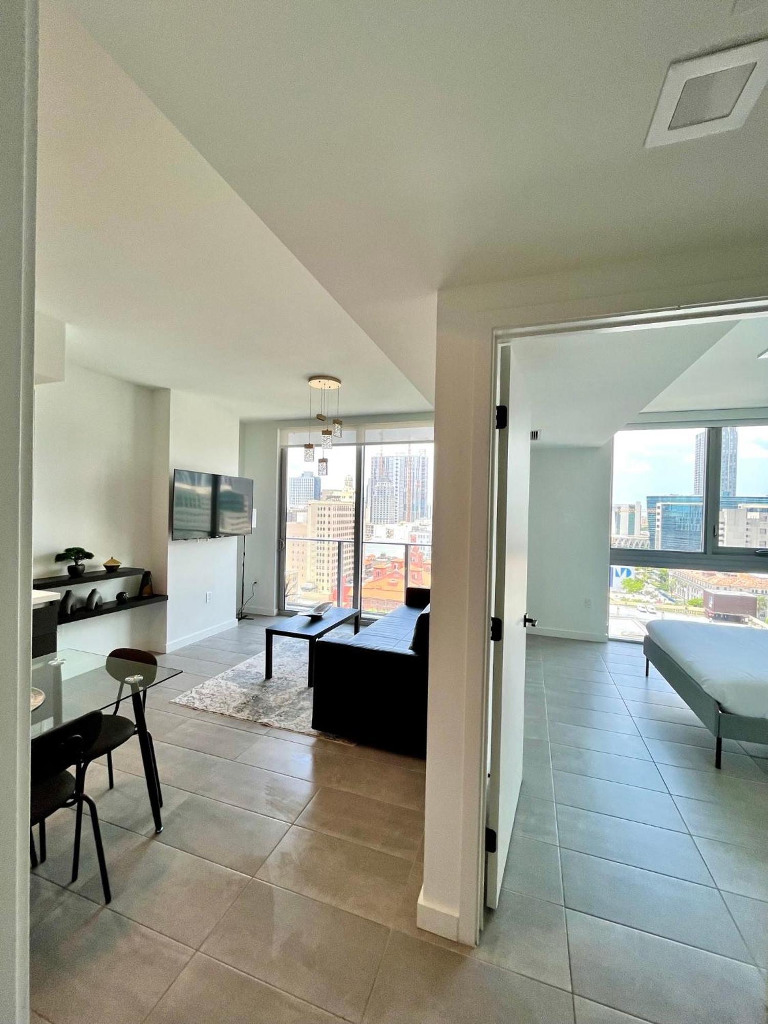 Brand New Modern 1 Bedroom Unit Downtown Miami Ngoại thất bức ảnh